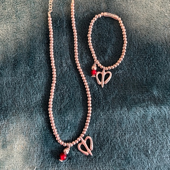 Uno de 50 bracelet and necklace Silver  NEW PRICE - Picture 3 of 3
